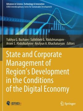 portada State and Corporate Management of Region's Development in the Conditions of the Digital Economy (en Inglés)