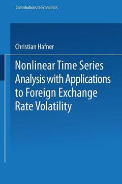 portada nonlinear time series analysis with applications to foreign exchange rate volatility (en Inglés)