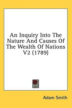 portada an inquiry into the nature and causes of the wealth of nations v2 (1789) (in English)