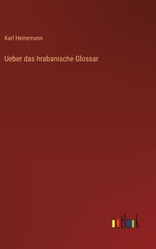 portada Ueber das hrabanische Glossar (in German)