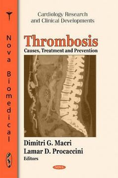 portada thrombosis: causes, treatment, and prevention thrombosis: causes, treatment, and prevention (en Inglés)