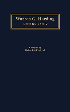 portada Warren g. Harding: A Bibliography (en Inglés)