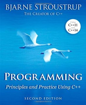 portada Programming: Principles and Practice Using c++ 