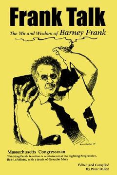 portada frank talk: the wit and wisdom of barney frank (en Inglés)