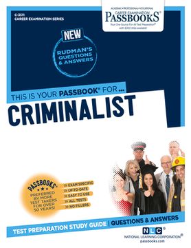 portada Criminalist (C-3511): Passbooks Study Guide Volume 3511 (en Inglés)
