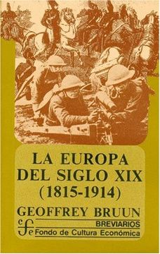 portada La Europa del Siglo Xix, 1815-1914 (in Spanish)