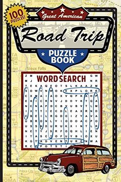 portada Great American Road Trip Puzzle Book (Great American Puzzle Books) (in English)