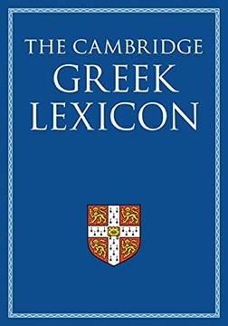 portada The Cambridge Greek Lexicon 2 Volume Hardback set (en Inglés)