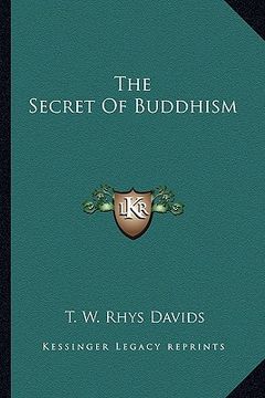 portada the secret of buddhism (en Inglés)