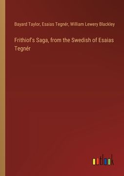 portada Frithiof's Saga, from the Swedish of Esaias Tegnér (in English)