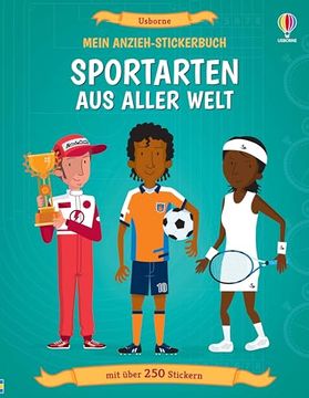 portada Mein Anzieh-Stickerbuch: Sportarten aus Aller Welt (en Alemán)