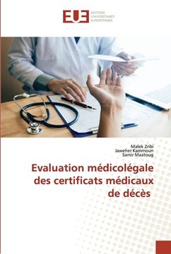 portada Evaluation médicolégale des certificats médicaux de décès (en Francés)