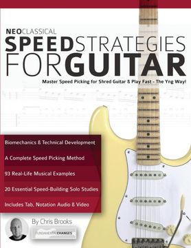 portada Neoclassical Speed Strategies for Guitar: Master Speed Picking for Shred Guitar & Play Fast - the yng Way! (en Inglés)