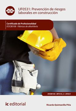 portada Prevención de Riesgos Laborales en Construcción. Eocb0108 - Fábricas de Albañilería
