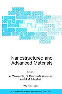 portada nanostructured and advanced materials for applications in sensor, optoelectronic and photovoltaic technology: proceedings of the nato advanced study i (en Inglés)