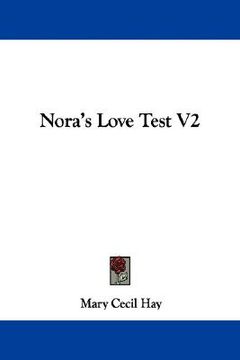 portada nora's love test v2 (en Inglés)