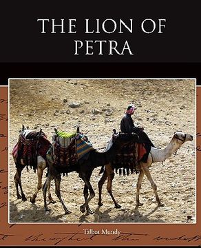portada the lion of petra (en Inglés)