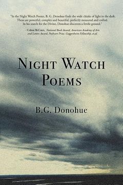 portada Night Watch Poems (en Inglés)