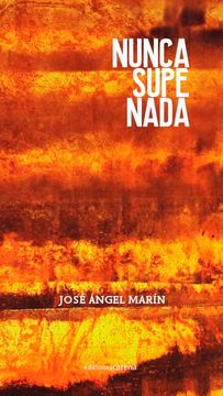 portada Nunca Supe Nada (in Spanish)