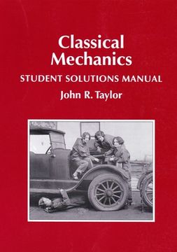 portada Classical Mechanics Student Solutions Manual (in English)