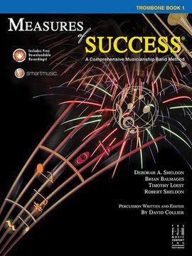 portada Measures of Success Trombone Book 1 (en Inglés)