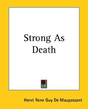 portada strong as death (en Inglés)
