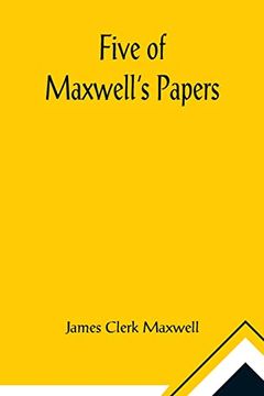 portada Five of Maxwell'S Papers (en Inglés)
