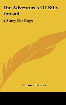 portada the adventures of billy topsail: a story for boys (en Inglés)