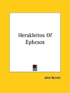 portada herakleitos of ephesos (en Inglés)