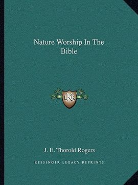 portada nature worship in the bible (en Inglés)