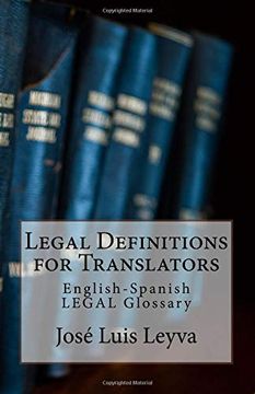 portada Legal Definitions for Translators: English-Spanish Legal Glossary (en Inglés)
