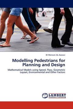 portada modelling pedestrians for planning and design (en Inglés)