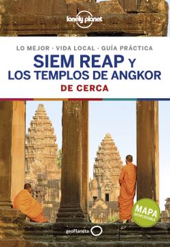 portada Siem Reap y los Templos de Angkor de Cerca 1 (Guías de Cerca Lonely Planet) (in Spanish)