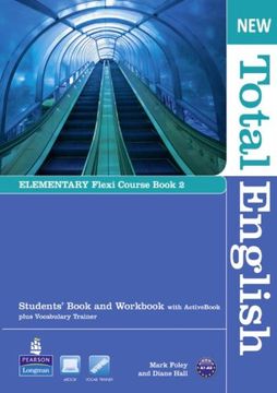 portada New Total English Elementary Flexi Cours 2 Pack (en Inglés)