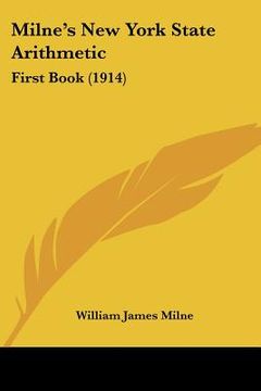 portada milne's new york state arithmetic: first book (1914) (en Inglés)