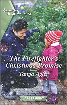 portada The Firefighter'S Christmas Promise: A Clean Romance (Smoky Mountain First Responders, 3) 