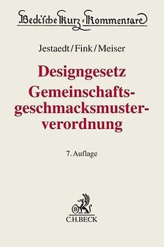 portada Designgesetz, Gemeinschaftsgeschmacksmusterverordnung (en Alemán)