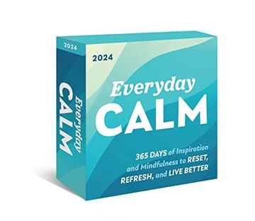 portada 2024 Everyday Calm Boxed Calendar: 365 Days of Inspiration and Mindfulness to Reset, Refresh, and Live Better (Motivational, Self-Care & Daily Stress Relief Desk Gift) (in English)