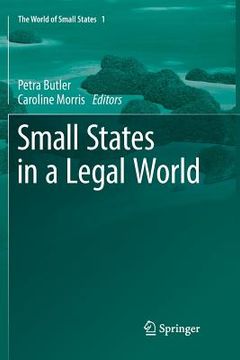 portada Small States in a Legal World (en Inglés)