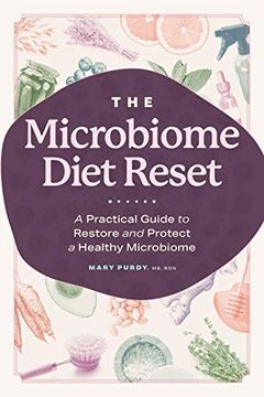 portada The Microbiome Diet Reset: A Practical Guide to Restore and Protect a Healthy Microbiome (en Inglés)