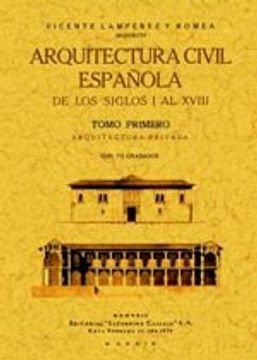 portada Arquitectura Civil Espaúola Siglos I Al Xviii 2 Tomos