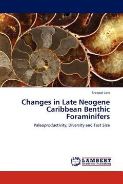 portada changes in late neogene caribbean benthic foraminifers (en Inglés)