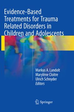 portada Evidence-Based Treatments for Trauma Related Disorders in Children and Adolescents (en Inglés)