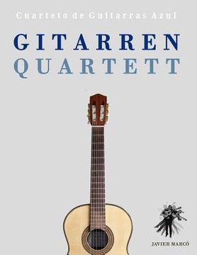 portada Gitarrenquartett: Cuarteto de Guitarras Azul (en Alemán)