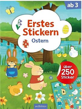 portada Erstes Stickern - Ostern (en Alemán)