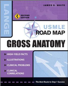 portada Usmle Road map Gross Anatomy, Second Edition (Lange Usmle Road Maps) 