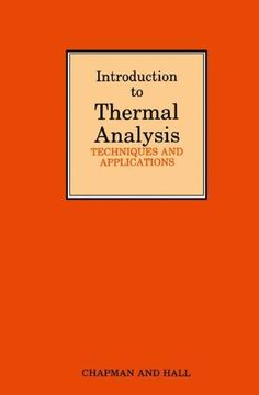 portada Introduction To Thermal Analysis: Techniques And Applications (in English)