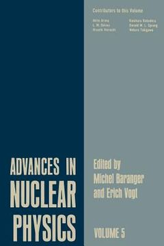 portada Advances in Nuclear Physics: Volume 5 (en Inglés)