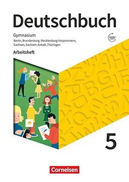 portada Deutschbuch Gymnasium 5. Schuljahr - Berlin, Brandenburg, Mecklenburg-Vorpommern, Sachsen, Sachsen-Anhalt und Thüringen - Arbeitsheft mit Lösungen - Neue Ausgabe (in German)