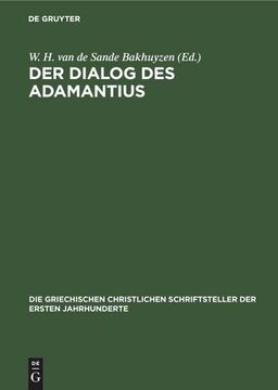 portada Der Dialog des Adamantius (en Alemán)